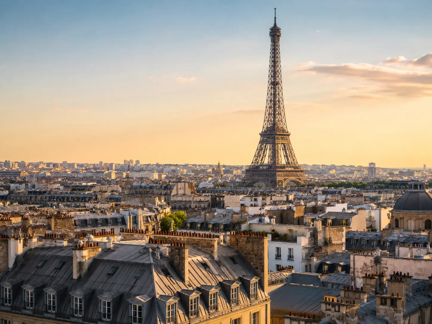 Eiffel Tower in Paris, France