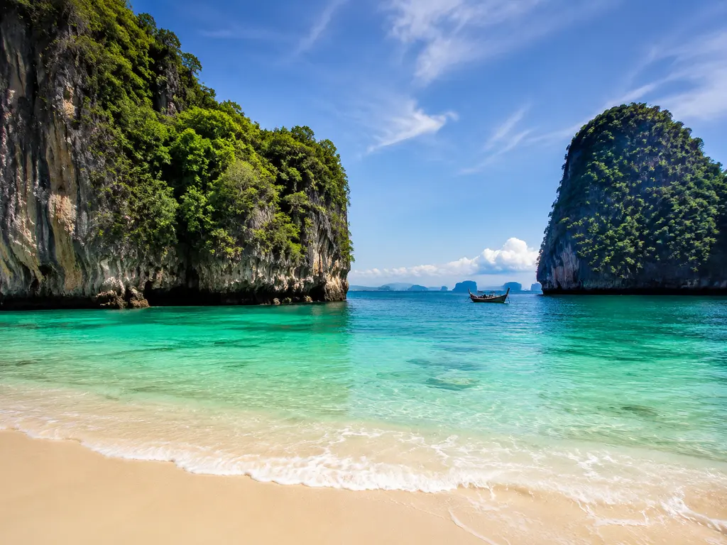 Tropical coast in Thailand